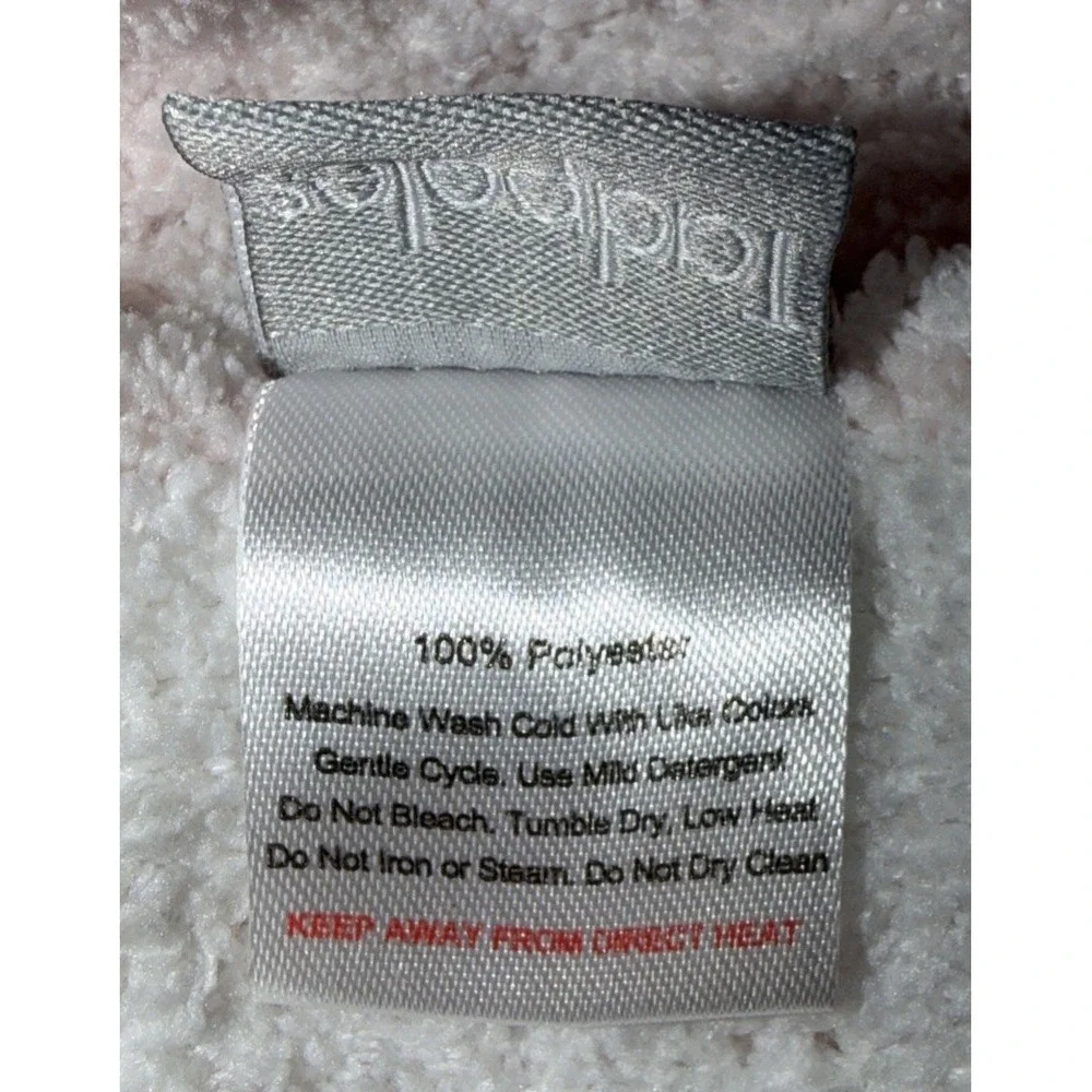 Tadpoles Baby Blanket Lovey‎ Pink White Polka Dot